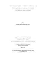 The "strings attached" to community difference and potential pathways to fire adaptiveness in the wildland urban interface