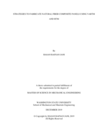 Strategies to fabricate natural fiber composite panels using VARTM and RTM