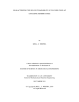 Characterizing the helium permeability of polymer films and cryogenic temperatures