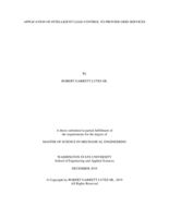 Application of intelligent load control to provide grid services