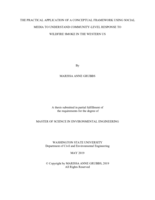 The practical application of a conceptual framework using social media to understand community-level response to wildfire smoke in the western US