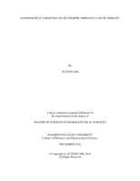 Nanoparticle targeting of neutrophil improves cancer therapy