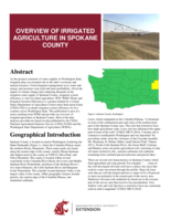 Overview of irrigated agriculture in Spokane County