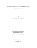 Exploring the use of olfaction in house sparrow (Passer domesticus) behavior