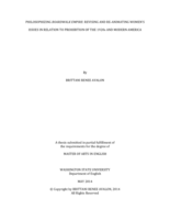 Philosophizing Boardwalk empire: Revising and re-animating women's issues in relation to prohibition of the 1920s and modern America