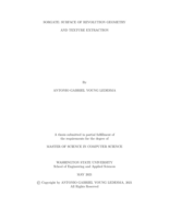 SORGATE: Surface of Revolution Geometry And Texture Extraction