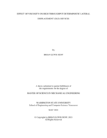 Effect of viscosity on high throughput deterministic lateral displacement (DLD) devices