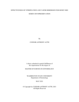 Effectiveness of vitrification and vapor immersion for honey bee semen cryopreservation