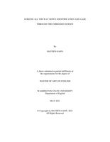 Screens all the way down: Identification and gaze through the embedded screen