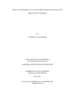 Impact of paper mill fly ash and biochar on soil health and productivity of wheat