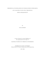 Theoretical investigations of surface-science phenomena and analysis of low-lying vibrational mode anharmonicity