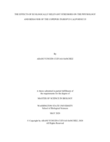 The effects of ecologically relevant stressors on the physiology and behavior of the copepod Tigriopus californicus
