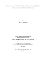 Design of a low-power information-aware sampling architecture using learning-based feedback techniques