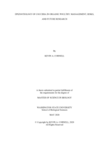 Epizootiology of coccidia in organic poultry: Management, risks, and future research