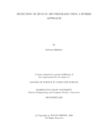 Detection of bugs in MPI programs using a hybrid approach