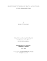 NEW STRATEGIES FOR THE DESIGN OF REACTIVE SULFUR/NITROGEN SPECIES RELEASING SYSTEMS