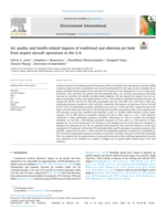 Air quality and health-related impacts of traditional and alternate jet fuels from airport aircraft operations in the U.S