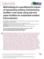 Methodology for quantifying the impact of repurposing existing manufacturing facilities: Case study using pulp and paper facilities for sustainable aviation fuel production