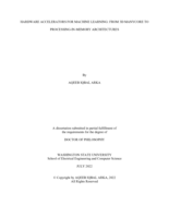 HARDWARE ACCELERATORS FOR MACHINE LEARNING: FROM 3D MANYCORE TO PROCESSING-IN-MEMORY ARCHITECTURES