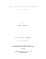 Models, Metrics, and Minds: Empirical Perspectives on Developer Productivity