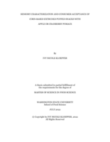 Sensory Characterization and Consumer Acceptance of Corn-Based Extruded Puffed Snacks with Apple or Cranberry Pomace