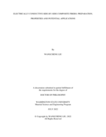 ELECTRICALLY CONDUCTIVE SIDE-BY-SIDE COMPOSITE FIBERS: PREPARATION, PROPERTIES AND POTENTIAL APPLICATIONS