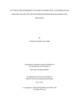 Accurate measurement of charge generation at interfaces of organic solar cell devices printed from non-halogenated solvents