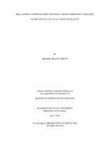Real-World Compensatory Strategy Use in Community-Dwelling Older Adults: An Evaluation of Quality