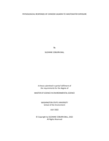 Physiological Responses of Chinook Salmon to Wastewater Exposure