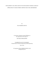 DEVELOPMENT AND APPLICATION OF FUNCTION-DRIVEN CHEMICAL BIOLOGY APPROACHES TO CHARACTERIZE CHITINOLYSIS IN SOIL MICROBIOMES