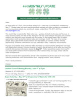 4H Monthly Update, May 2022