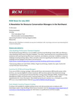RCM News, July 2022