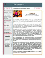 Lowdown, October 2022