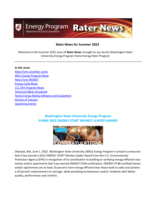 Rater News, Summer 2022