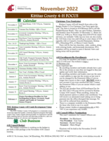 WSU Kittitas County Extension 4-H Focus, November 2022