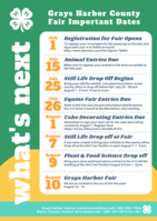 Mason County 4-H What's Next, Fair Edition, 2022