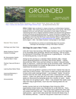 Grounded Newsletter, June 2022