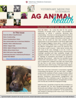 Veterinary Medicine Extension Newsletter, Summer 2022