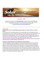 Solar Newsbriefs, September 2022