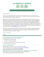 4H Monthly Update, September 2022