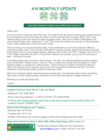 4H Monthly Update, April 2022