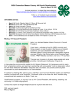 Mason County 4-H News Blast, March 16, 2022