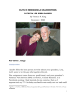Olivia's Remarkable Grandmother: Patricia Lee Sires Parker