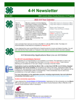 4-H Newsletter, February 3, 2023