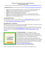 Grays Harbor County 4-H News Blast, February 3, 2023