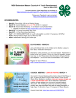 Mason County 4-H News Blast, March 2023
