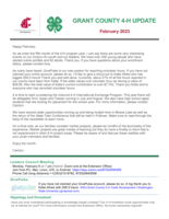 4H Monthly Update, February 2023