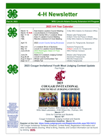 4-H Newsletter, February 24, 2023