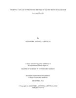 The effect of age on proteomic profile of equine bronchoalveolar lavage fluid