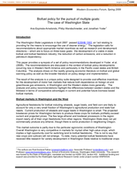 Biofuel policy for the pursuit of multiple goals: The case of Washington State